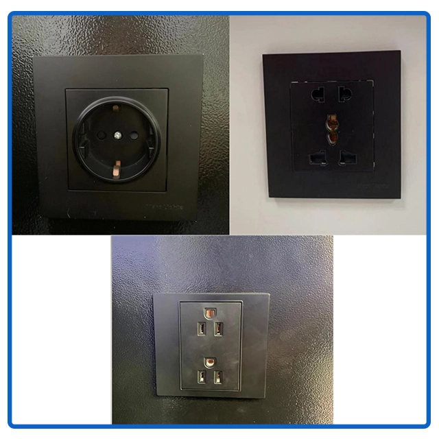 Front desk led display socket can be customized