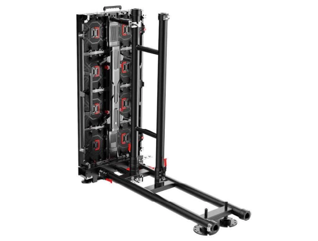 Indoor and outdoor rental cabinet series stacking installation-PN series