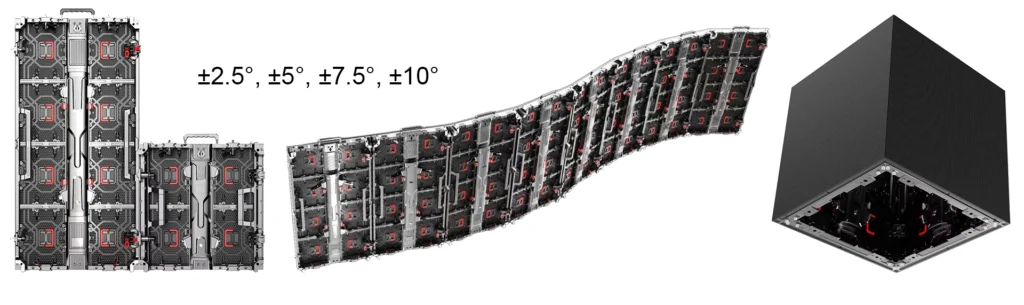 Indoor and outdoor rental cabinet series support any splicing-PN series