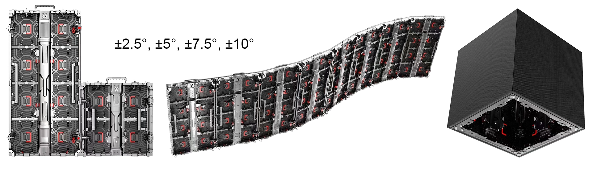 Indoor and outdoor rental cabinet series support any splicing-PN series