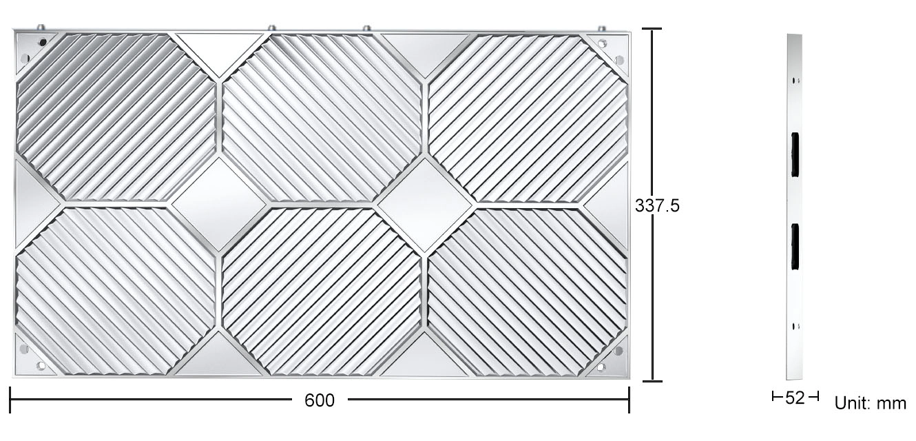 Indoor fixed permanent installation size ip-s series