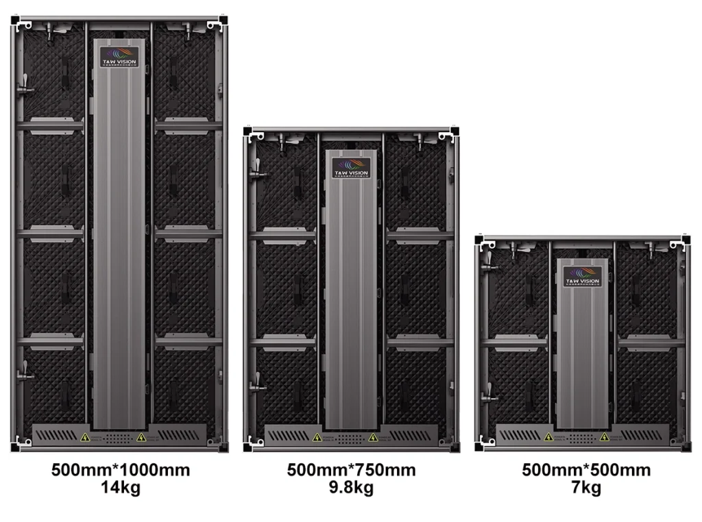 Outdoor permanent installation cabinet DP series size