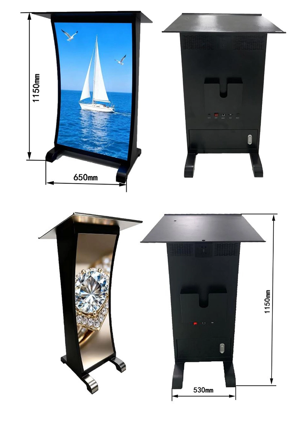 Podium LED Display Size