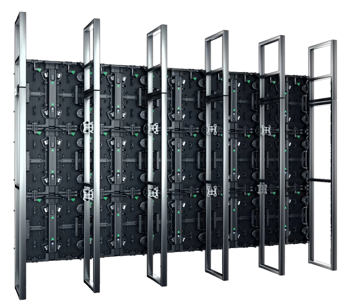 Rental panels stacking installation-PI series
