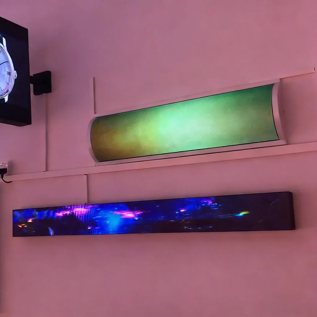 creative led display for retail usage