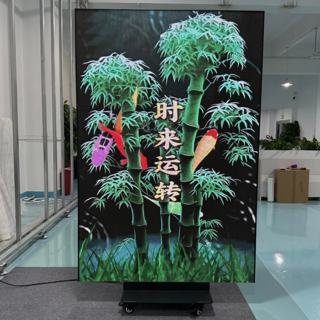 tri-fold portable led video wall