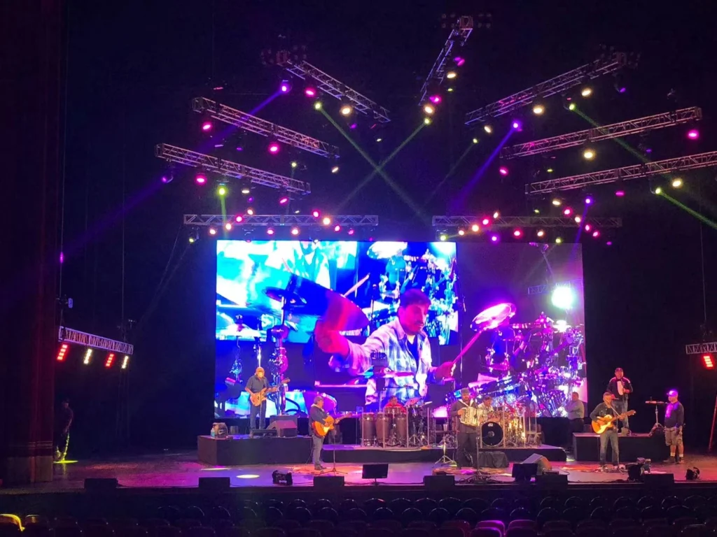 led display for live concerts