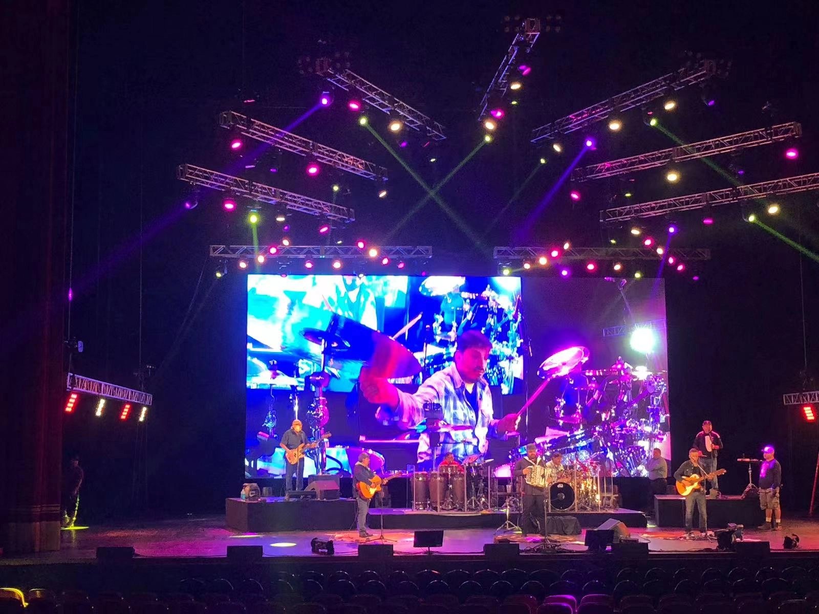 led display for live concerts