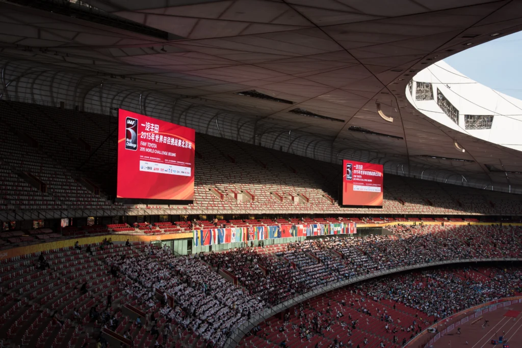 led screen for outdoor sports event usage