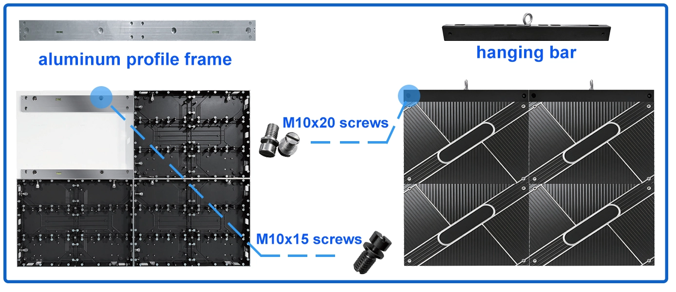 Indoor permanent installation cabinet IP-CS series installation steps-1