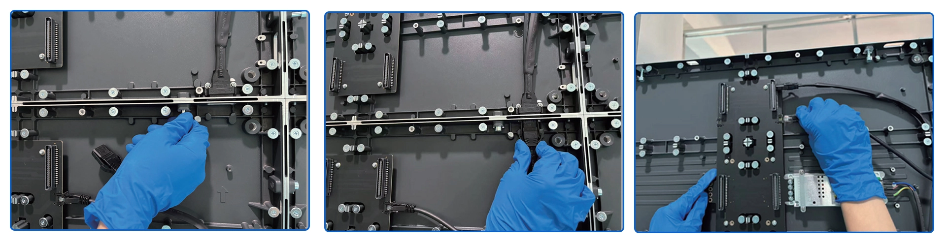 Indoor permanent installation cabinet IP-CS series installation steps-345