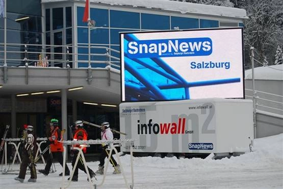 led video wall for outdoor usage
