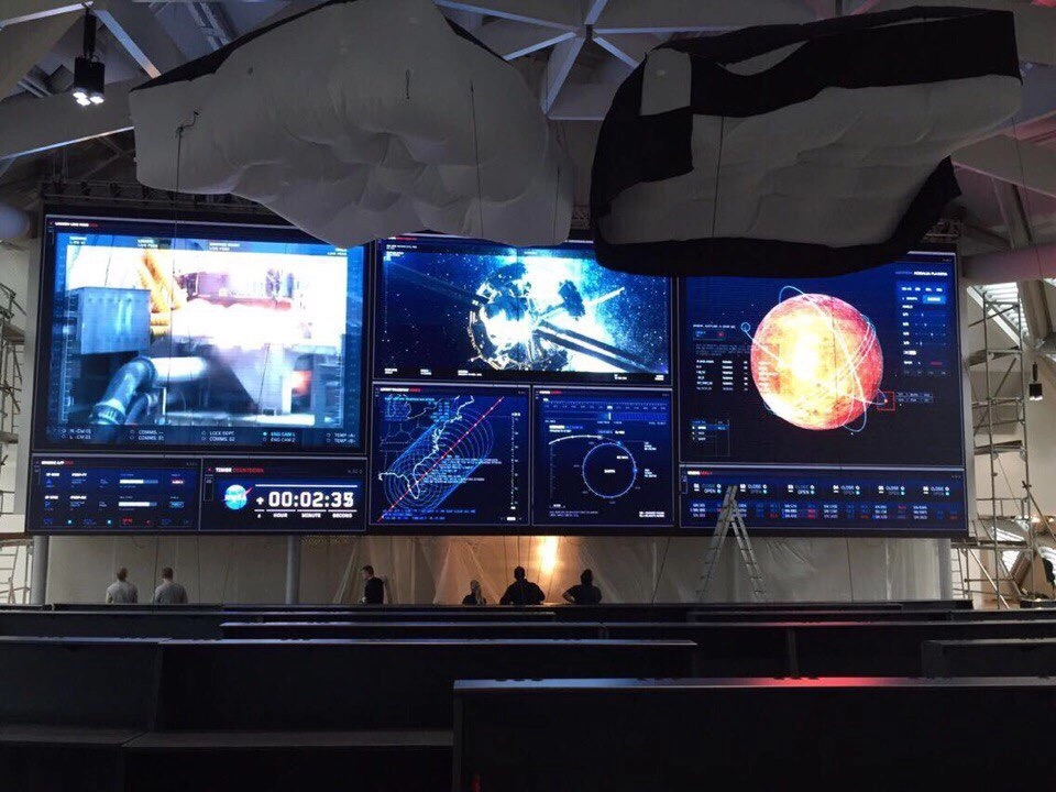 movie usage control room