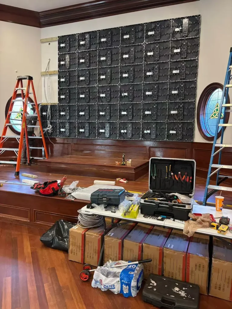 best church usage led display