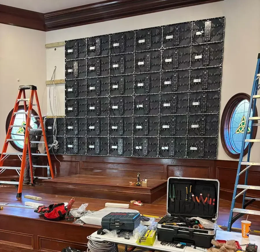 best church usage led display