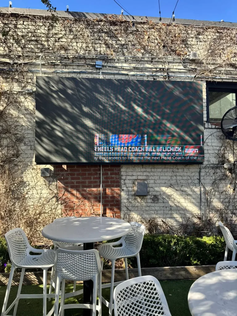 wall mounted led video wall