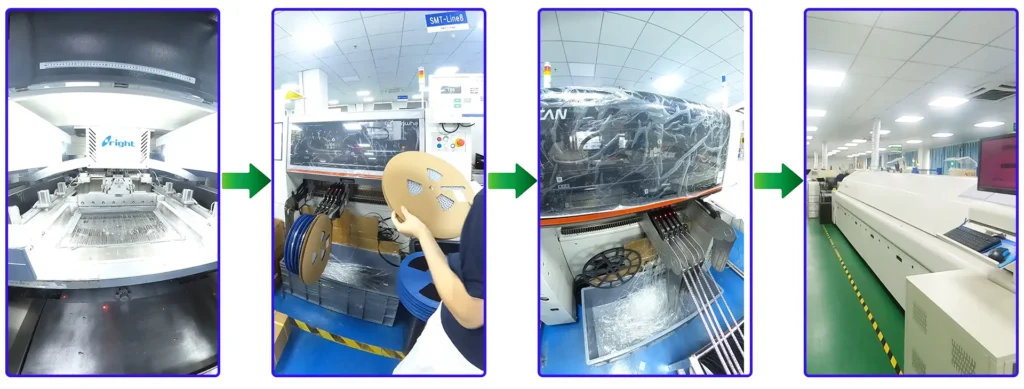 Module production process in TW VISION