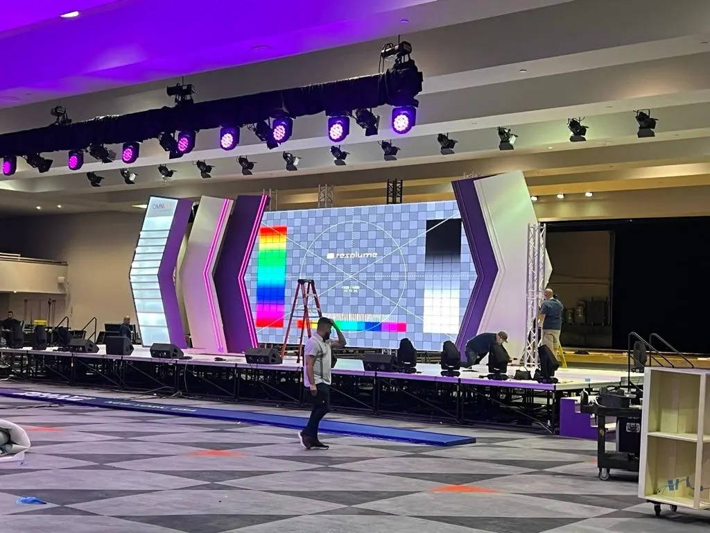 indoor led display for rental usage