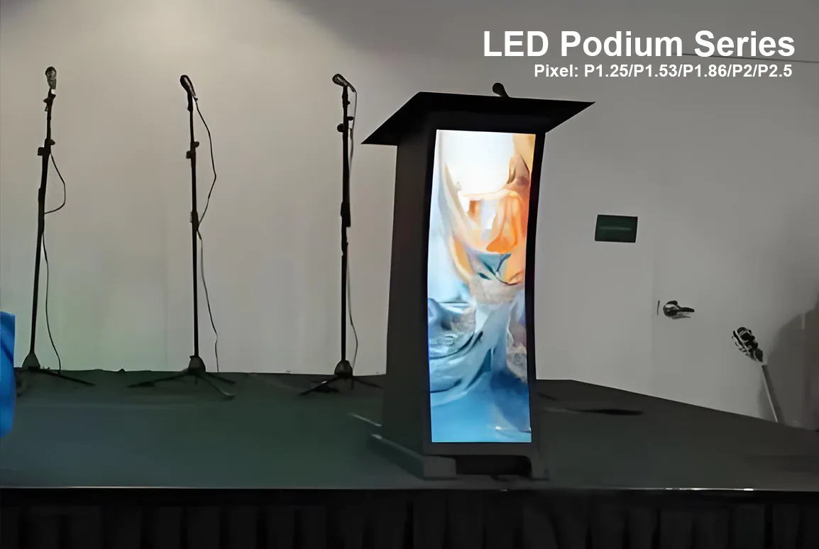 Church-led podium